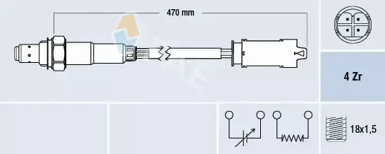 FAE SONDA LAMBDA 77326 