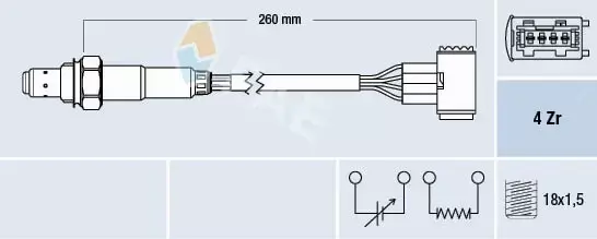 FAE SONDA LAMBDA 77389 