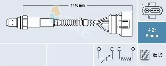 FAE SONDA LAMBDA 77401 