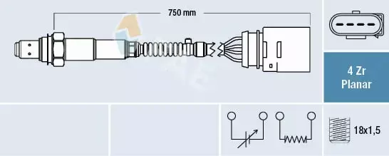 FAE SONDA LAMBDA 77405 