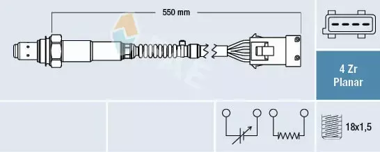 FAE SONDA LAMBDA 77411 