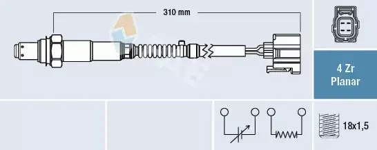 FAE SONDA LAMBDA 77427 