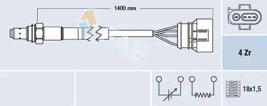 FAE SONDA LAMBDA 77461 