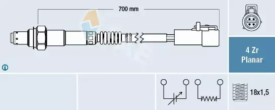 FAE SONDA LAMBDA 77615 