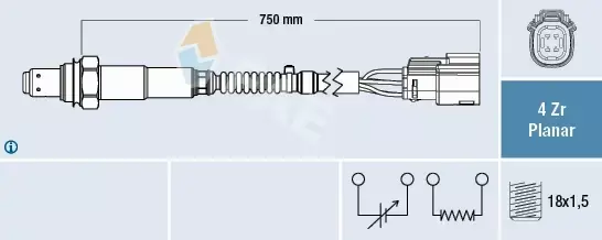 FAE SONDA LAMBDA 77650 