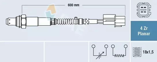 FAE SONDA LAMBDA 77655 