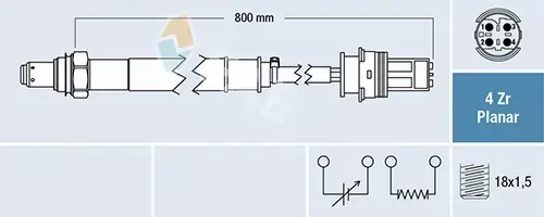 FAE SONDA LAMBDA 77691 