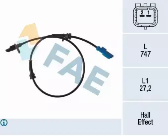 FAE CZUJNIK ABS 78333 