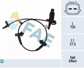 FAE CZUJNIK ABS 78487 