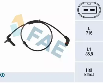 FAE CZUJNIK ABS 78488 