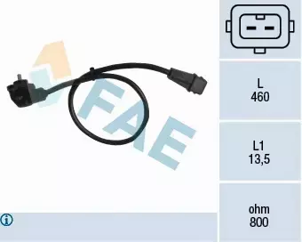 FAE CZUJNIK OBROTÓW WAŁU 79018 