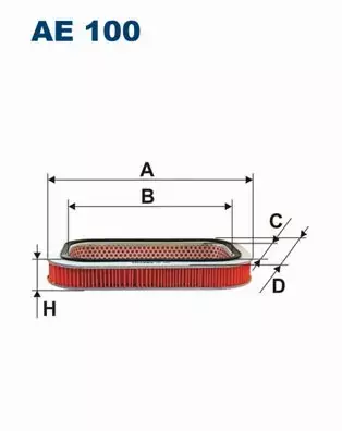 FILTRON FILTR POWIETRZA HONDA ACCORD III (CA) 