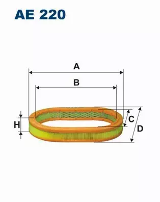 FILTRON FILTR POWIETRZA ESCORT IV (GAF, AWF, ABFT) 