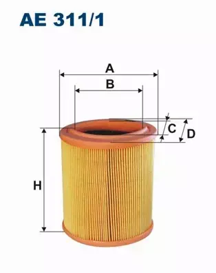 FILTRON FILTR POWIETRZA CITROËN SAXO (S0, S1) 