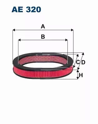 FILTRON FILTR POWIETRZA  AE 320 