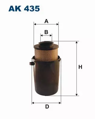 FILTRON FILTR POWIETRZA AK 435 