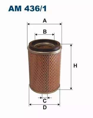 FILTRON FILTR POWIETRZA AM436/1 NISSAN URVAN 2.0 