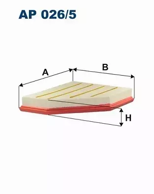FILTRON FILTR POWIETRZA AP 026/5 