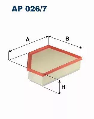 FILTRON FILTR POWIETRZA AP 026/7 