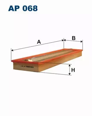 FILTRON FILTR POWIETRZA AP 068 