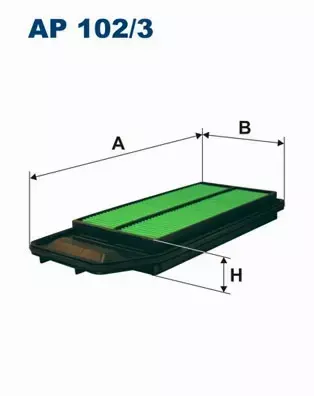 FILTRON FILTR POWIETRZA HONDA ACCORD VII (CL) 