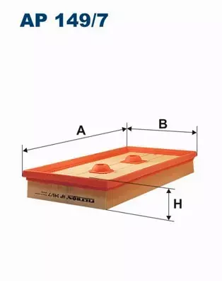 FILTRON FILTR POWIETRZA AP149/7 AUDI A3 1.6 FSI  