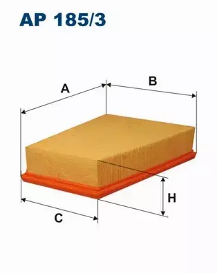 FILTRON FILTR POW. AP185/3 RENAULT AP 185/3 