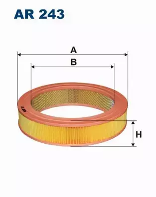 FILTRON FILTR POWIETRZA  AR 243 