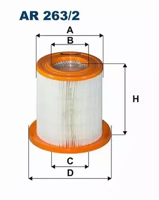 FILTRON FILTR POWIETRZA AR 263/2 