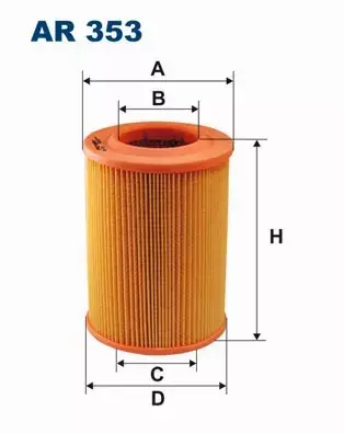 FILTRON FILTR POWIETRZA  AR 353 