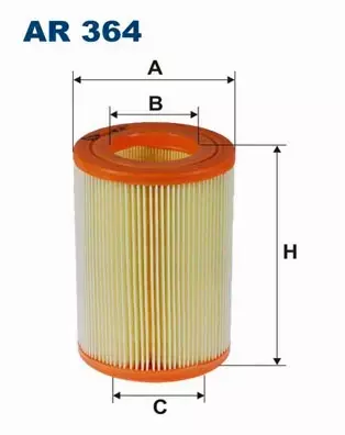 FILTRON FILTR POWIETRZA AR364 SMART CABRIO 0.6  