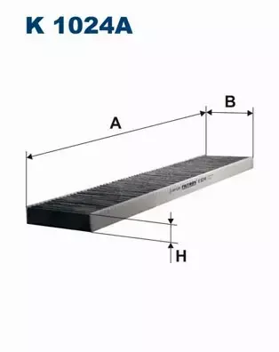 FILTRON FILTR KABINOWY K1024A Z WĘGLEM VW SHARAN  