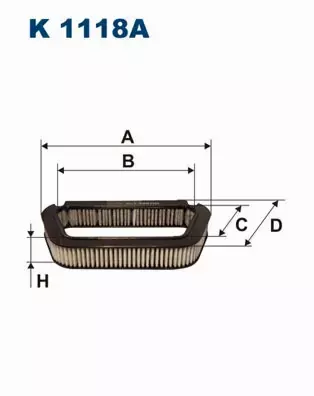 FILTRON FILTR KABINOWY K1118A Z WĘGLEM AUDI A8 4E  