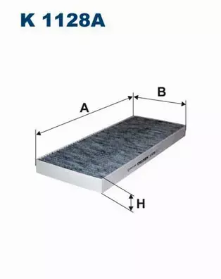 FILTRON FILTR KABINOWY K1128A Z WĘGLEM FIAT ULYSSE  