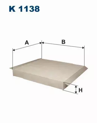FILTRON FILTR KABINOWY K1138 OPEL MERIVA II  24H 