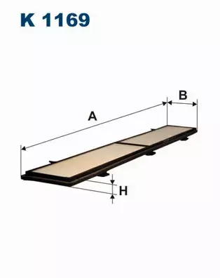 FILTRON FILTR KABINOWY K1169 BMW 1 E81 3 E90   