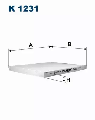 FILTRON FILTR KABINOWY K1231 KIA CARNIVAL III   