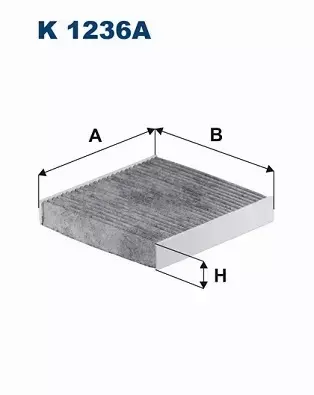 FILTRON FILTR KABINY K 1236A 