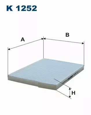 FILTRON FILTR KABINOWY K1252 RENAULT KOLEOS 4X4  