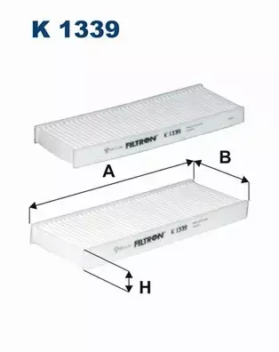 FILTRON FILTR KABINOWY  K 1339-2x 