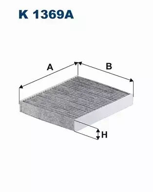 FILTRON FILTR KABINY K 1369A 