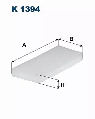 FILTRON FILTR, WENTYLACJA PRZESTRZENI PASAŻERSKIEJ K 1394 