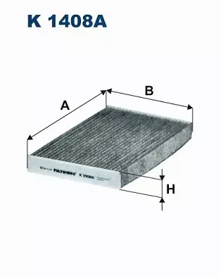 FILTRON FILTR KABINOWY  K 1408A 