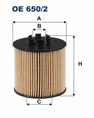 FILTRON FILTR OE650/2 AUDI SKODA VW OE 650/2 