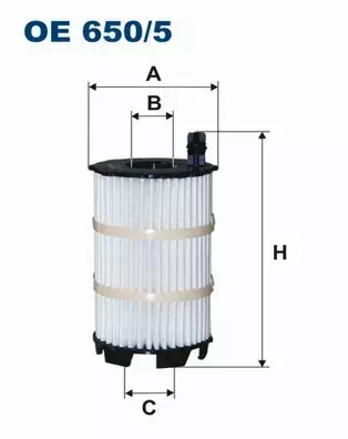 FILTRON FILTR OLEJU AUDI A5 (8T3) 