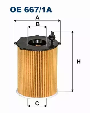 FILTRON FILTR OLEJU CITROËN BERLINGO (B9) 