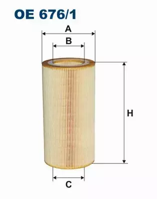 FILTRON FILTR OLEJU OE 676/1 