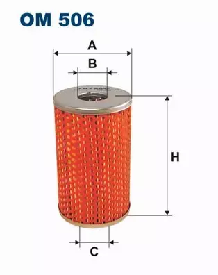 FILTRON FILTR OLEJU MERCEDES-BENZ /8 (W115) 