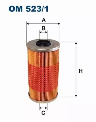 FILTRON FILTR OLEJU  OM 523/1 