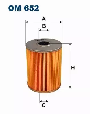 FILTRON FILTR OLEJU OM652 FORD GALAXY 2.8 V6  